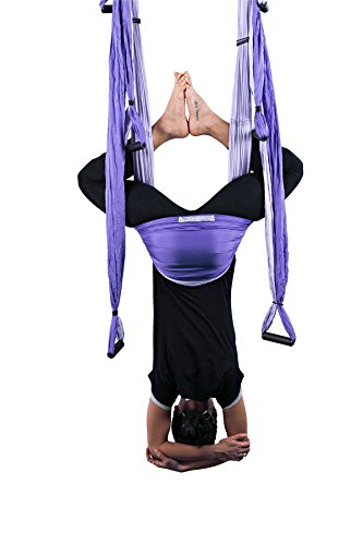 Yoga body trapeze poses